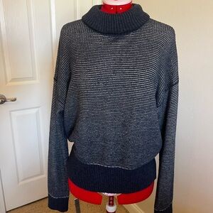 Slouchy Turtleneck Sweater